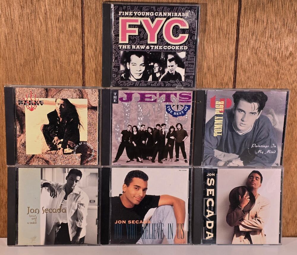 Pop Rock Adult Contemporary CD Lot Fine Young Cannibals Jon Secada Steve Perry